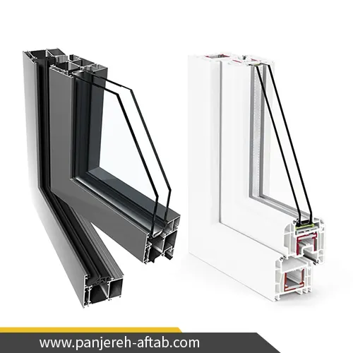 قاب و رنگ پنجره یو پی وی سی