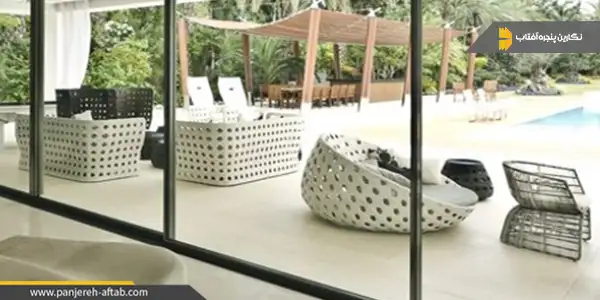 پنجره ریلی آلومینیومی
