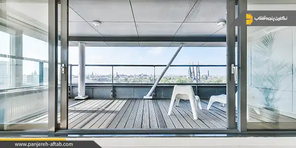 در ریلی آلومینیوم لوکس