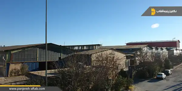 یراق آلات نمای فریم لس در کارخانه نگارین پنجره آفتاب