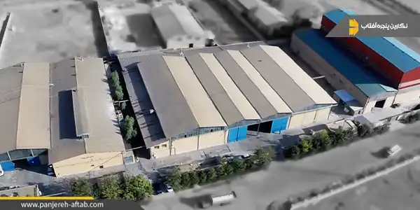 استاندارد دمای پخت رنگ کوره ای در کارخانه نگارین پنجره آفتاب