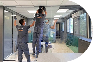 خدمات همکاری در نصب و اجرا در پنجره آفتاب