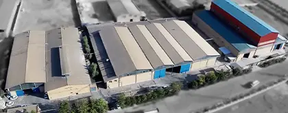 معماری داخلی ساختمان در کارخانه پنجره آفتاب