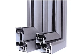 پنجره آلومینیومی ترمال بریک لولایی