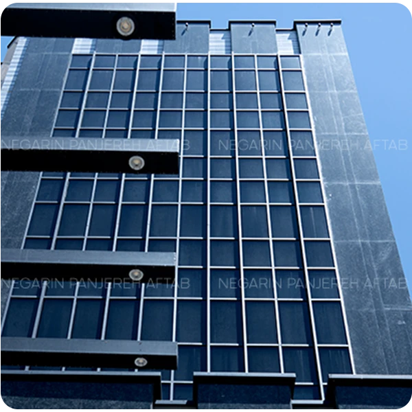 مراحل اجرای نمای کرتین وال