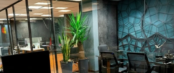 انواع پارتیشن شیشه ای با طراحی مدرن