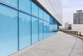 نمای کرتین وال اسپایدر