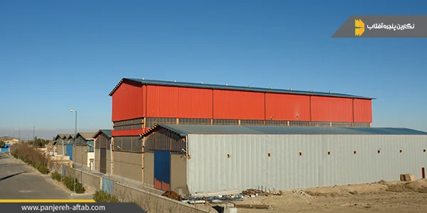 قیمت پارتیشن کرکره دار در کارخانه نگارین پنجره آفتاب