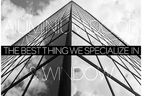 بهترین نمای شیشه ای کرتین وال