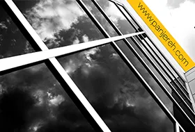 خرید نمای شیشه ای لامل