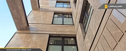 پنجره لولایی نگارین